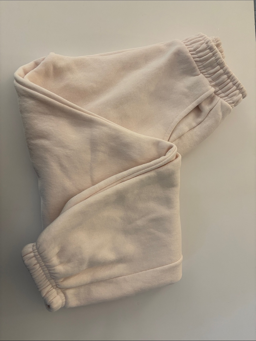 Zara Girls Pale Pink Jogger Sweatpants - Comfortable Elastic Waist Bottoms